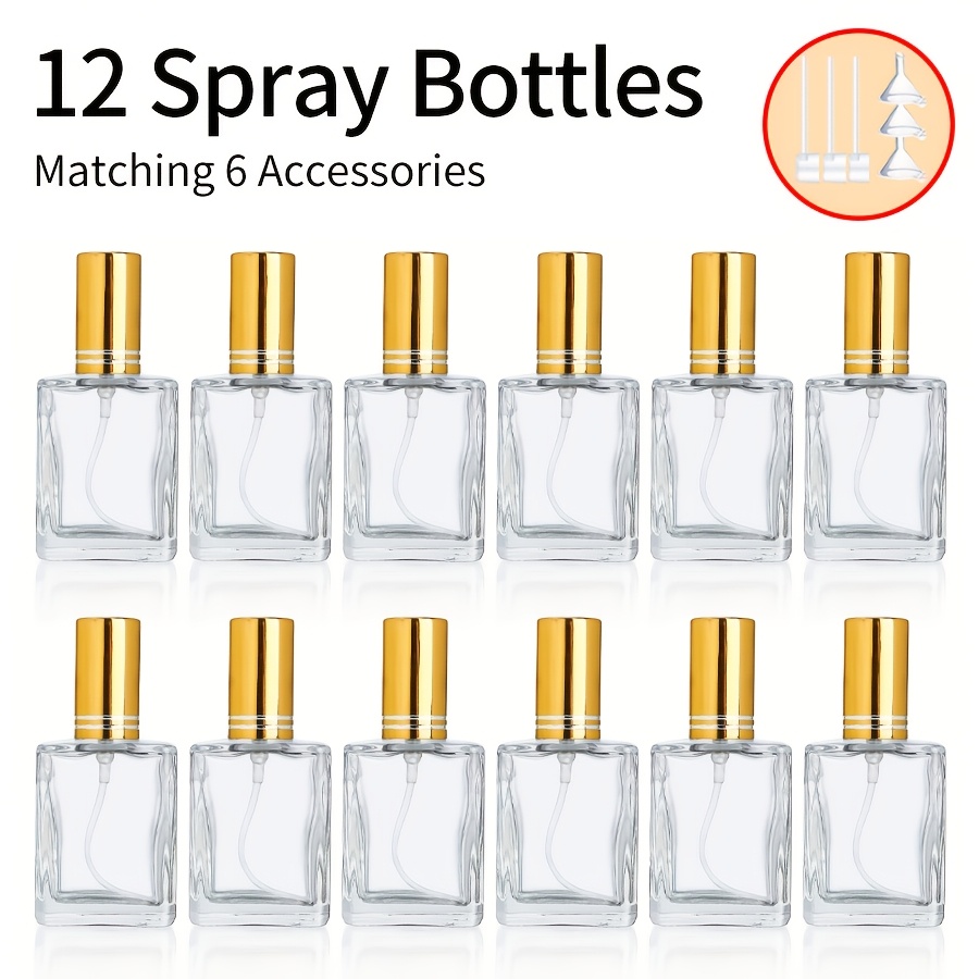 Perfume Quotes - Flacon pulvérisateur de parfum transparent de