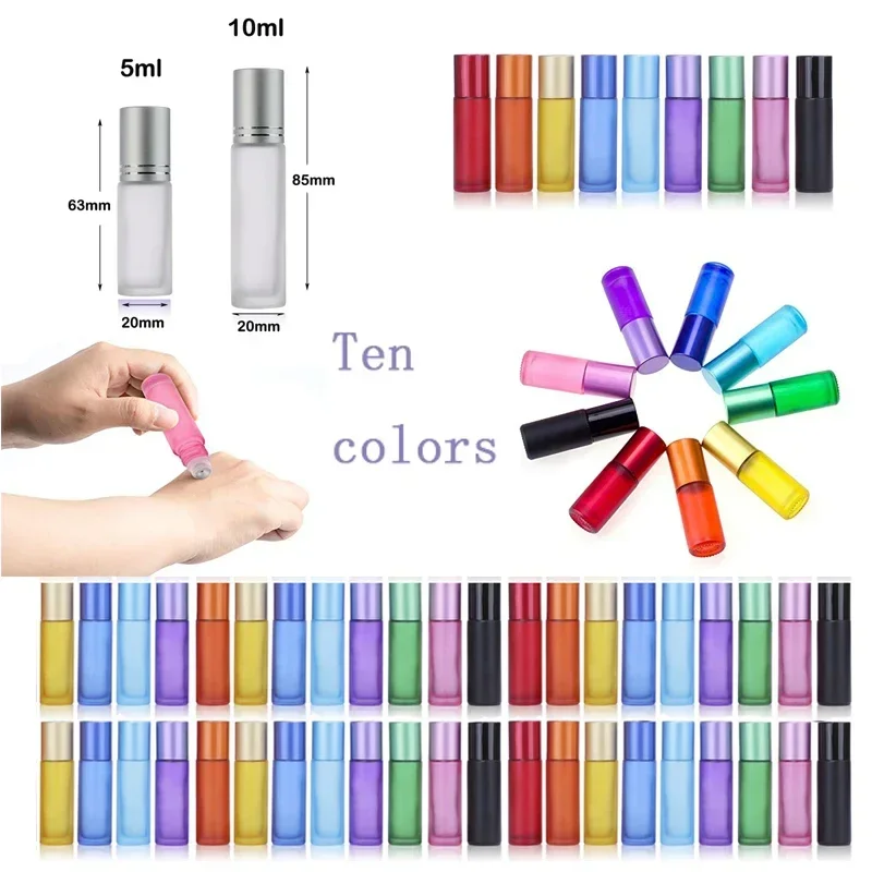 Fragrance Atomizer Pump - Bouteilles à roulettes en verre dépoli