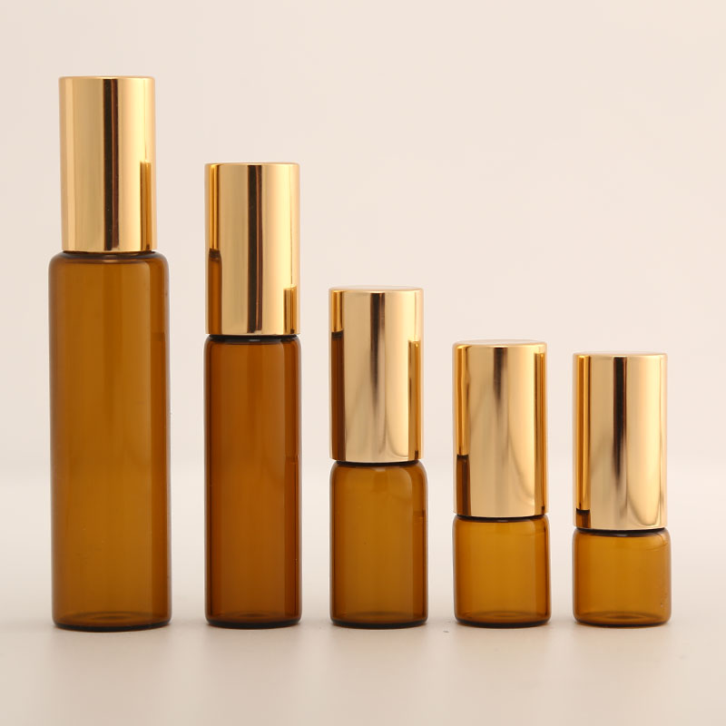 On Perfume & Fragrance Kota Bogor - Flacon à roulettes en ambre, rechargeable,