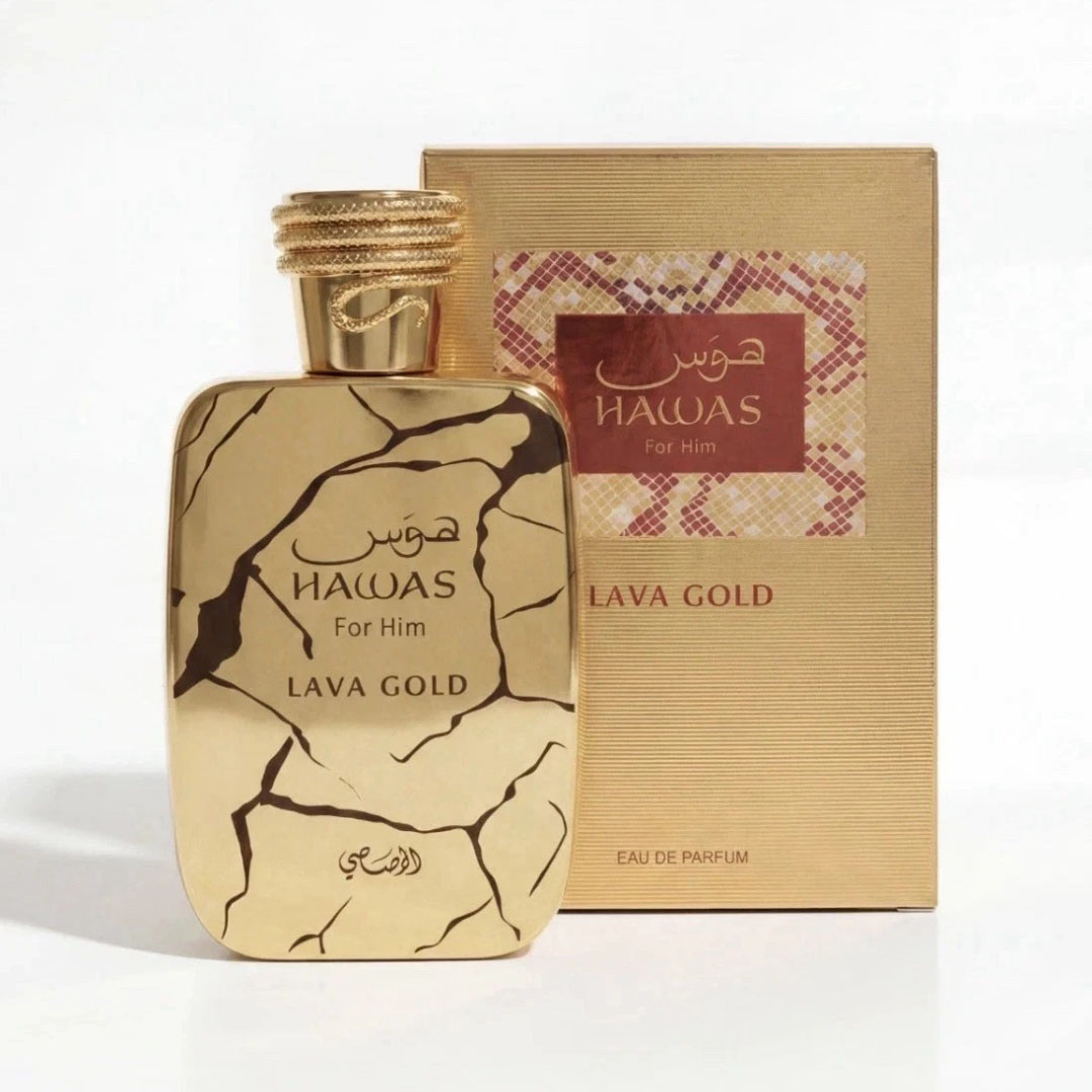 Perfume Adrien Fragrance - Hawas Lava Gold par Rasasi 100ml