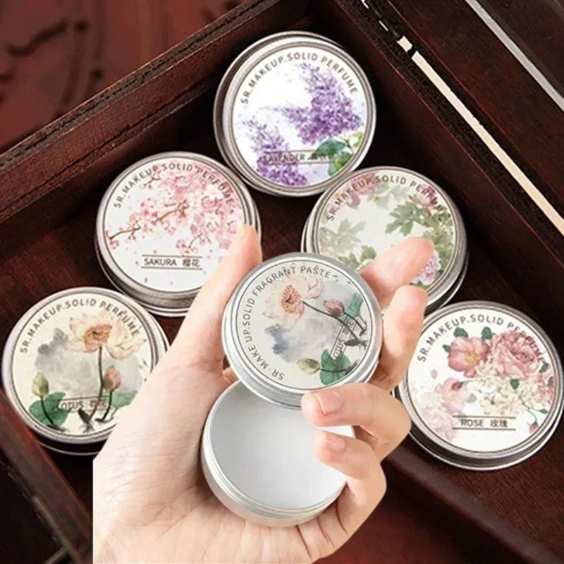 Perfume Lavender Fragrance - Parfums solides pour femmes, baume Portable