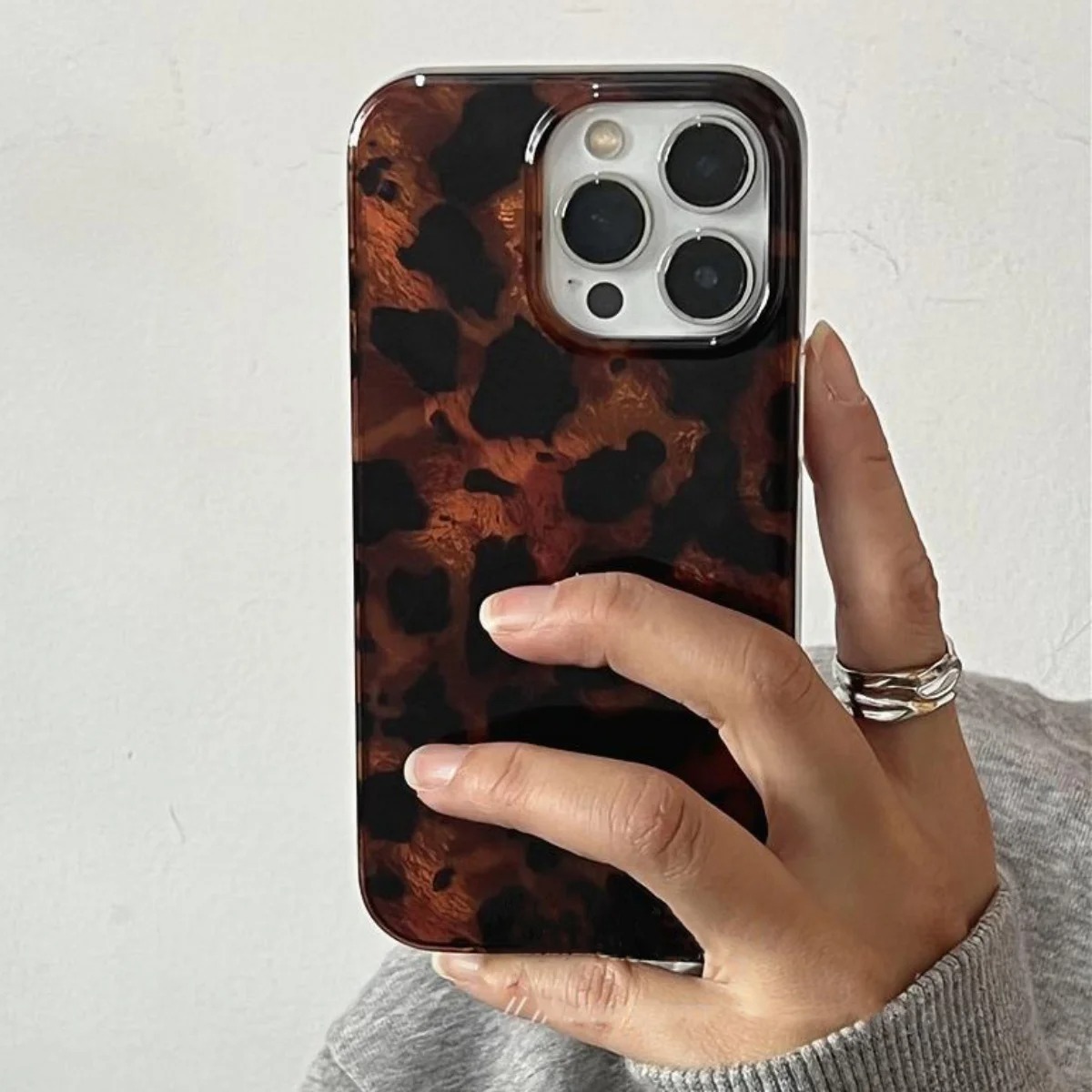 Perfume Pure Xs - Coque de téléphone laser texturée ambre