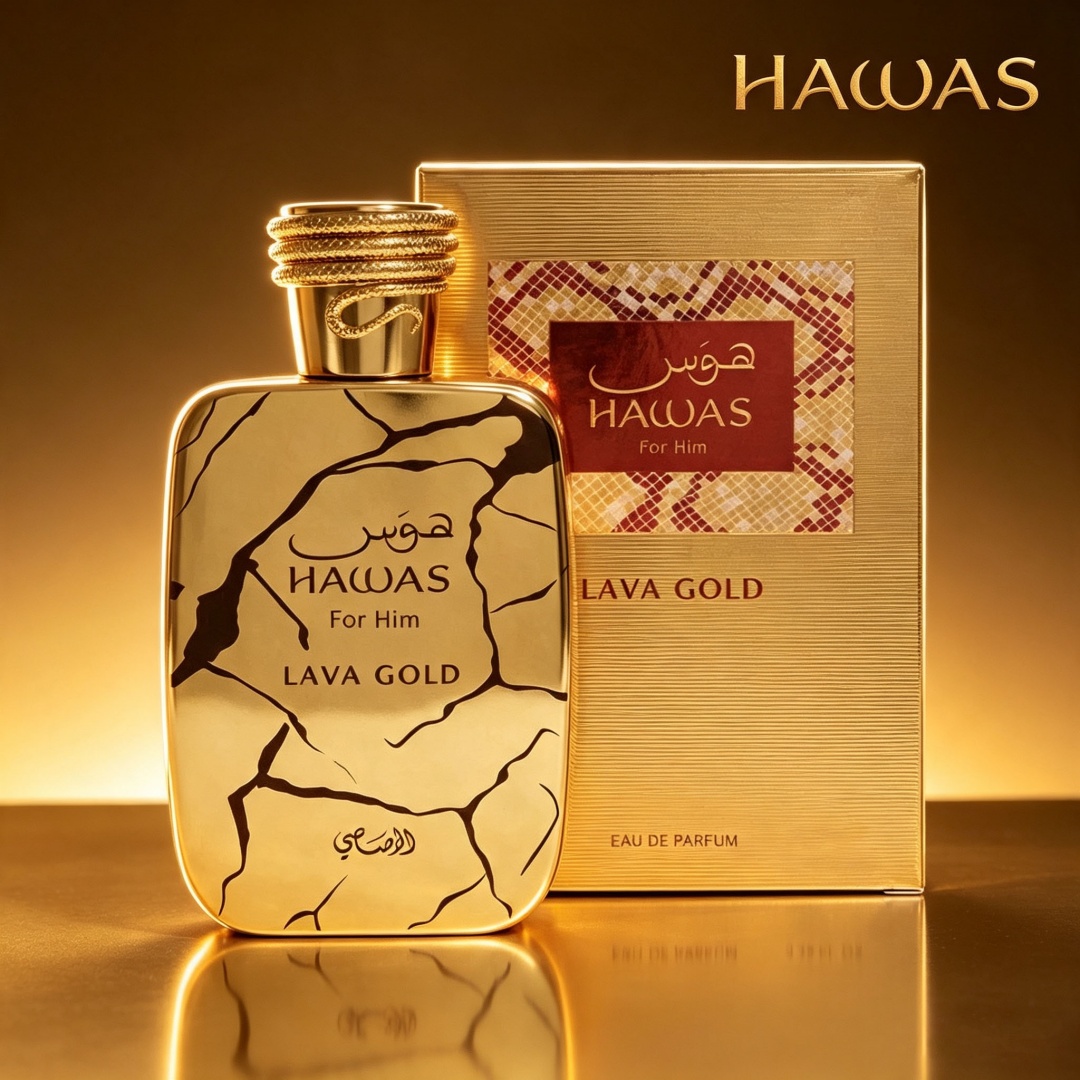 Hawas Lava Gold par Rasasi 100 - Perfume Adrien Fragrance avis et prix