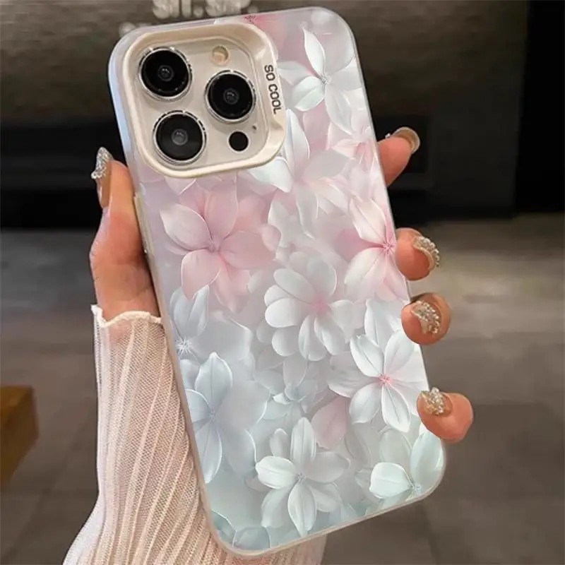 Coque Fleur Rose Antichoc avec - Perfume Pure Xs avis et prix