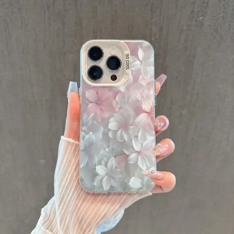 Coque Fleur Rose Antichoc avec - Perfume Pure Xs avis et prix