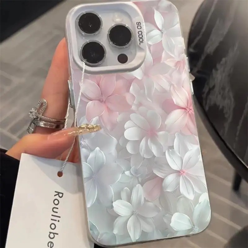 Coque Fleur Rose Antichoc avec - Perfume Pure Xs avis et prix