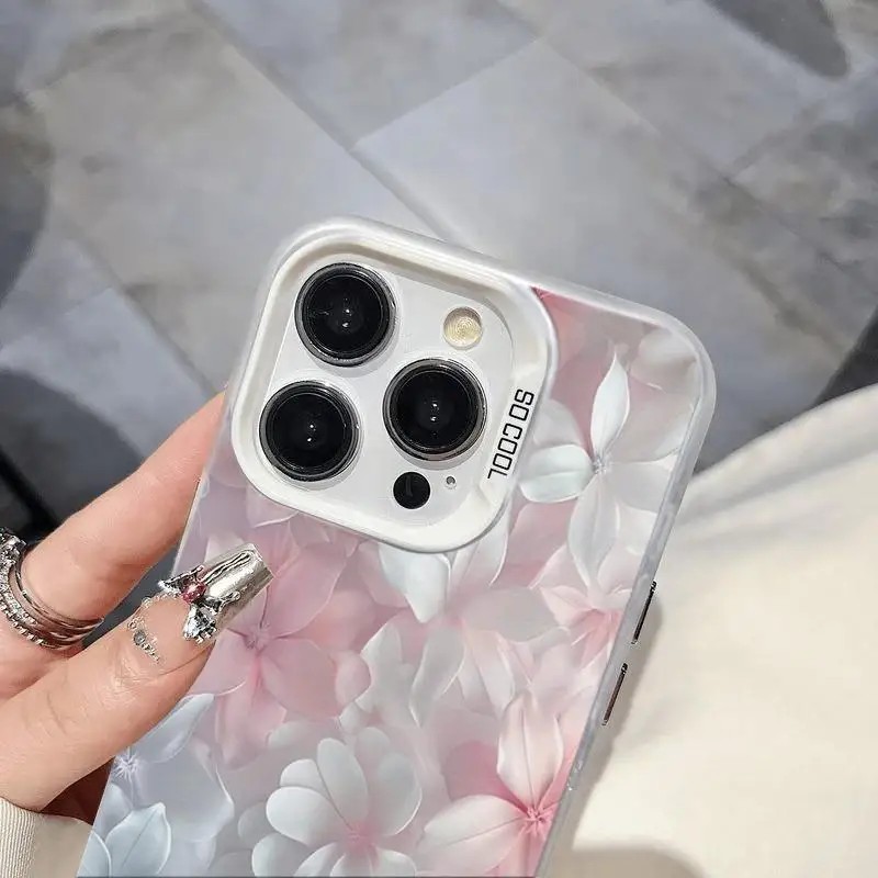 Coque Fleur Rose Antichoc avec - Perfume Pure Xs avis et prix