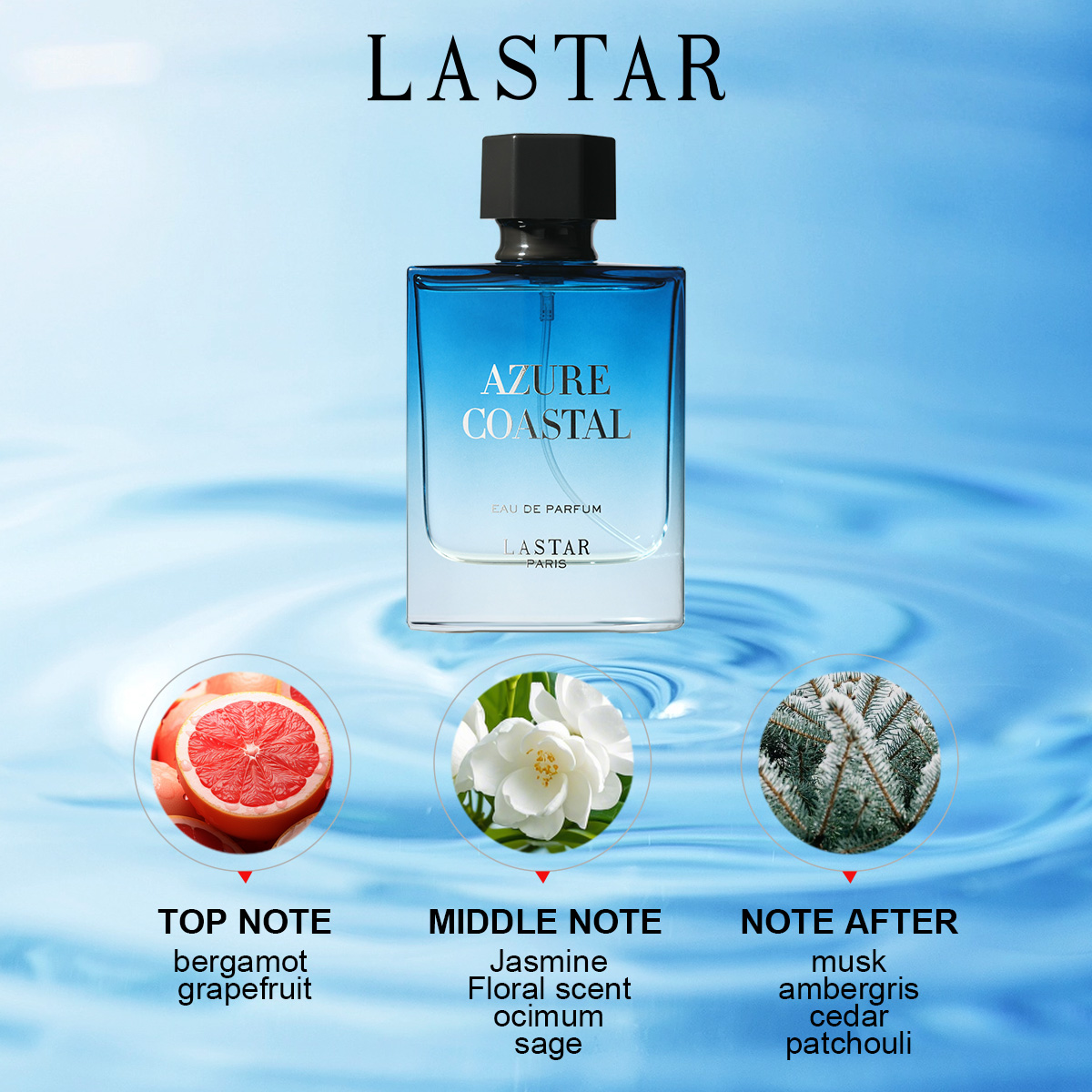 Parfum pour homme LASTAR, deux - Perfume Fragrance Bottle avis et prix