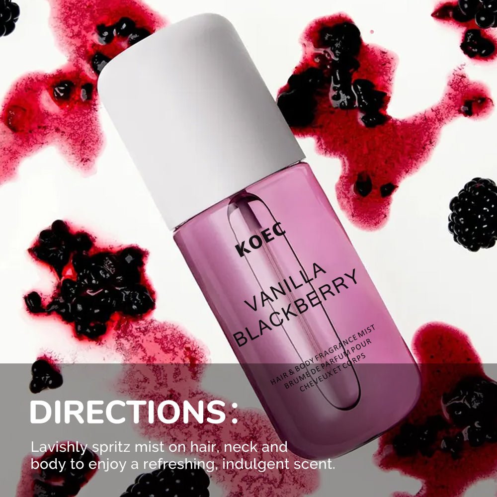 50ml KOEC vanille mûre parfum  - Fragrance Perfume Note avis et prix