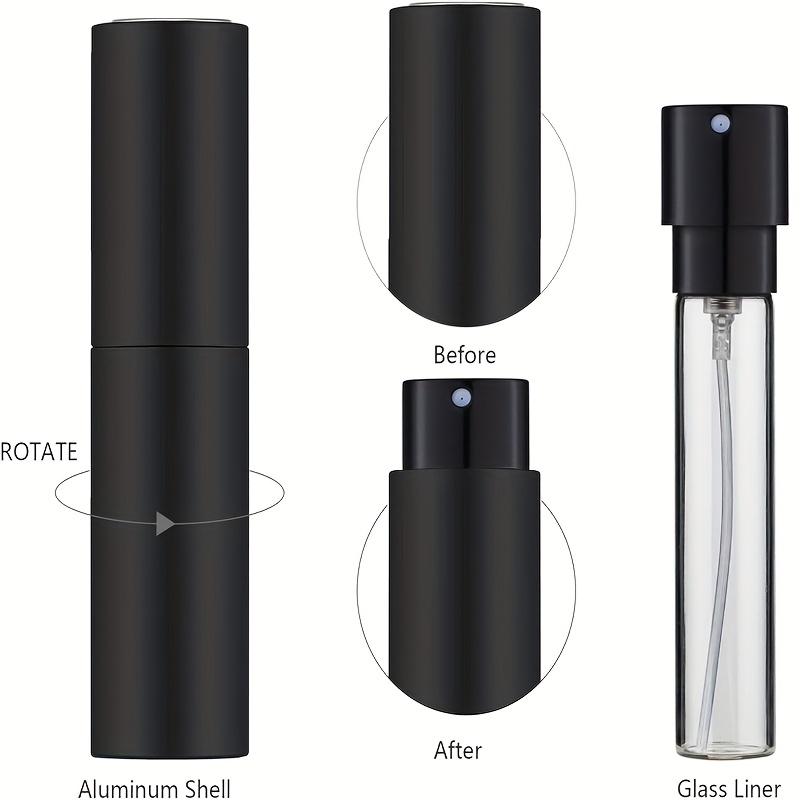 3 ensembles de flacons vaporis - Perfume Quotes avis et prix